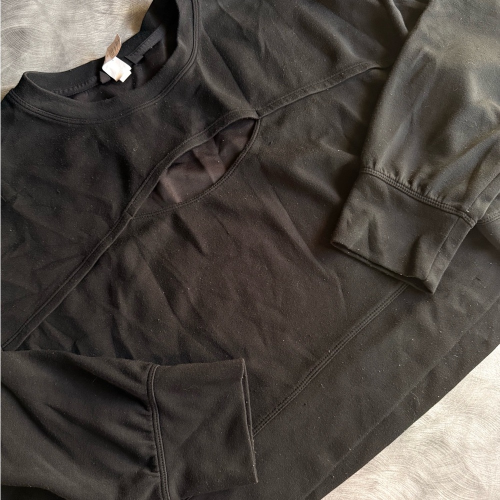 90 Degree By Reflex Black Cutout Top